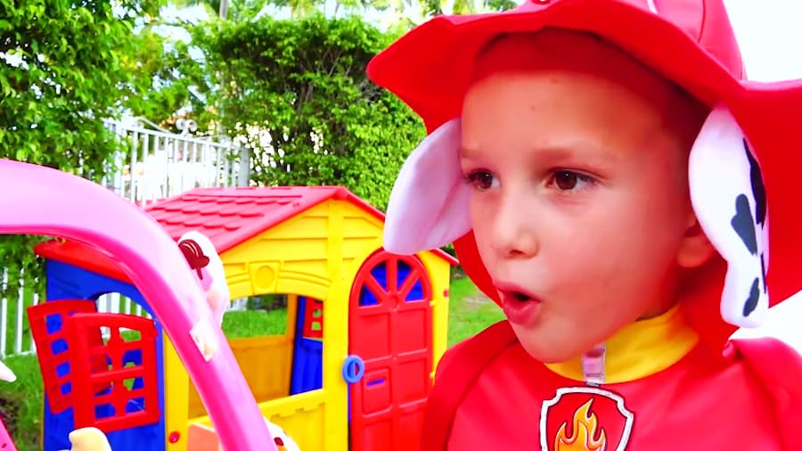 داستان های ولاد و نیکی Vlad and Niki - قسمت 135 - نیکیتا و ماشین صورتی قهرمان ها